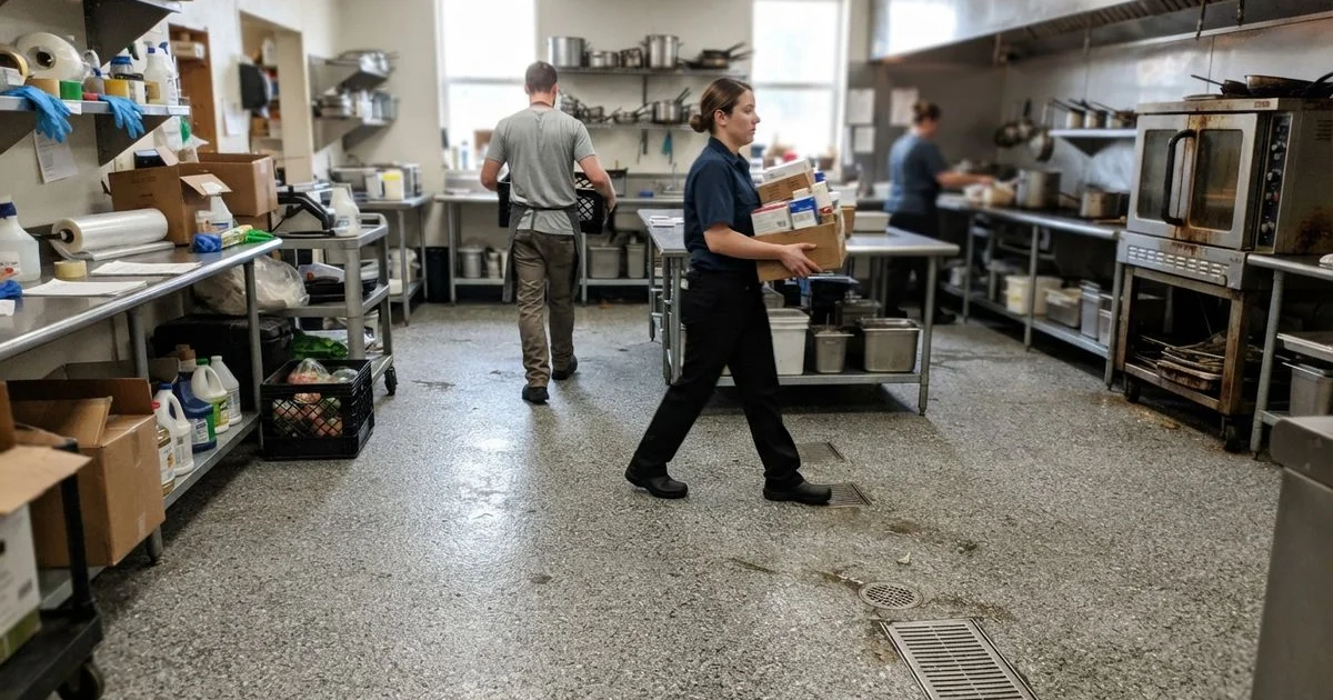 Slip resistance and workplace safety for commercial and industrial epoxy floors